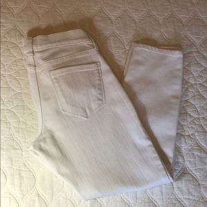 Old Navy Rockstar White Jeans